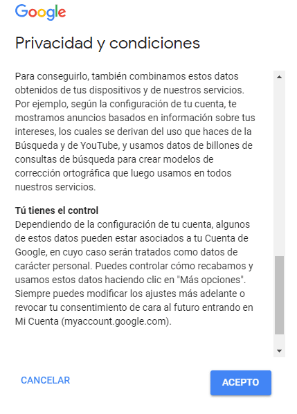 crear una cuenta de correo en Gmail crear una cuenta de correo en Gmail